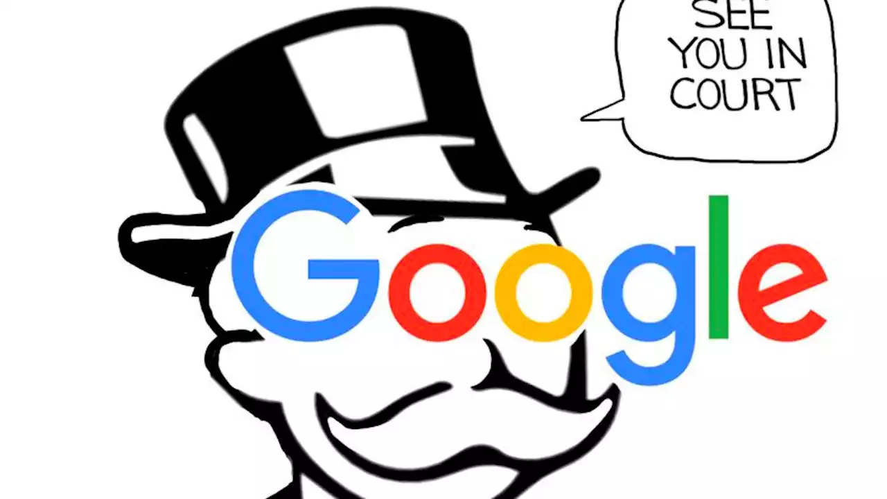 Editorial cartoon: Google antitrust trial