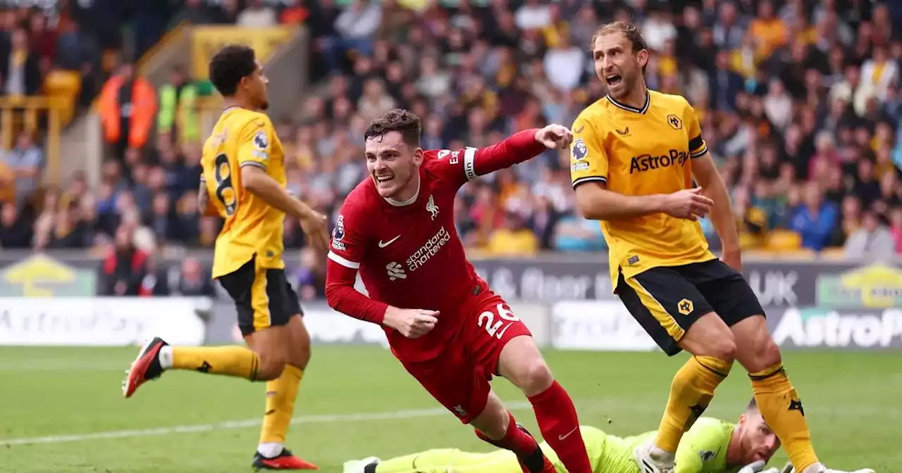 Andy Robertson unleashed by tactical change as Liverpool reloaded send message