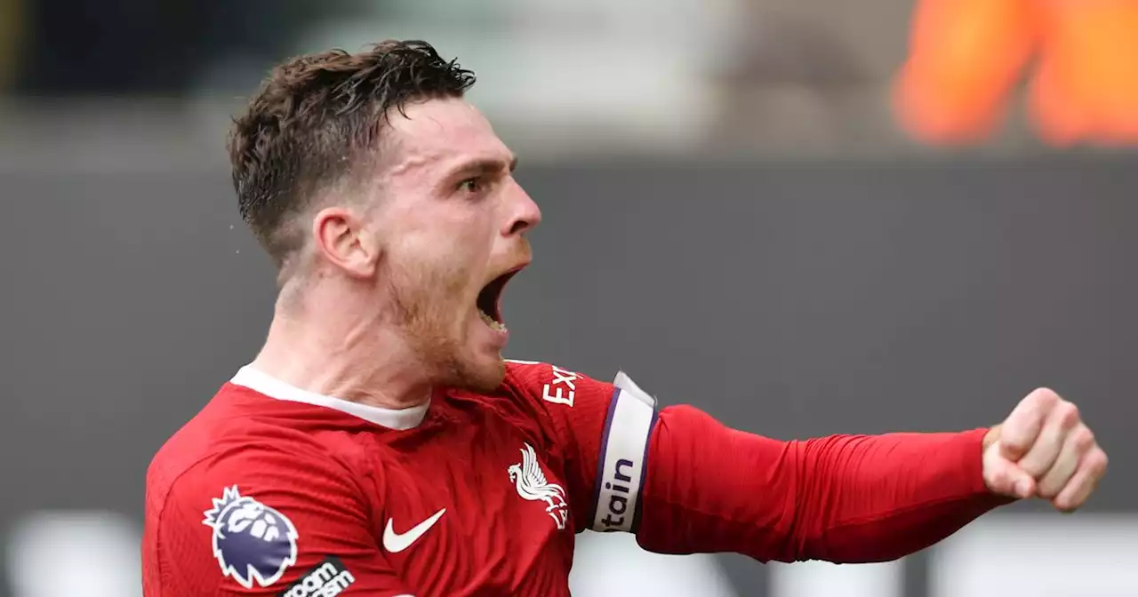 Jordan Henderson's message to Andy Robertson after definitive goal helps Liverpool to Wolves win