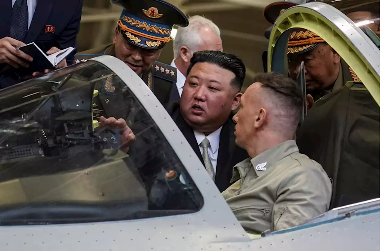 Kim Jong-un 'impresionado' por las fábricas de aviones rusas