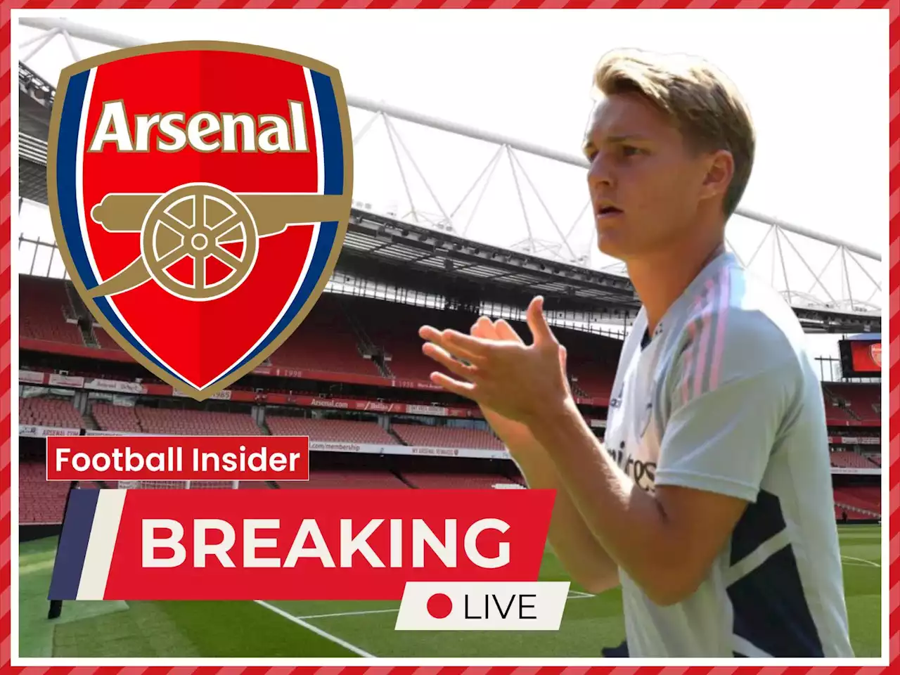 Arsenal close to agreeing £40m+ Odegaard deal