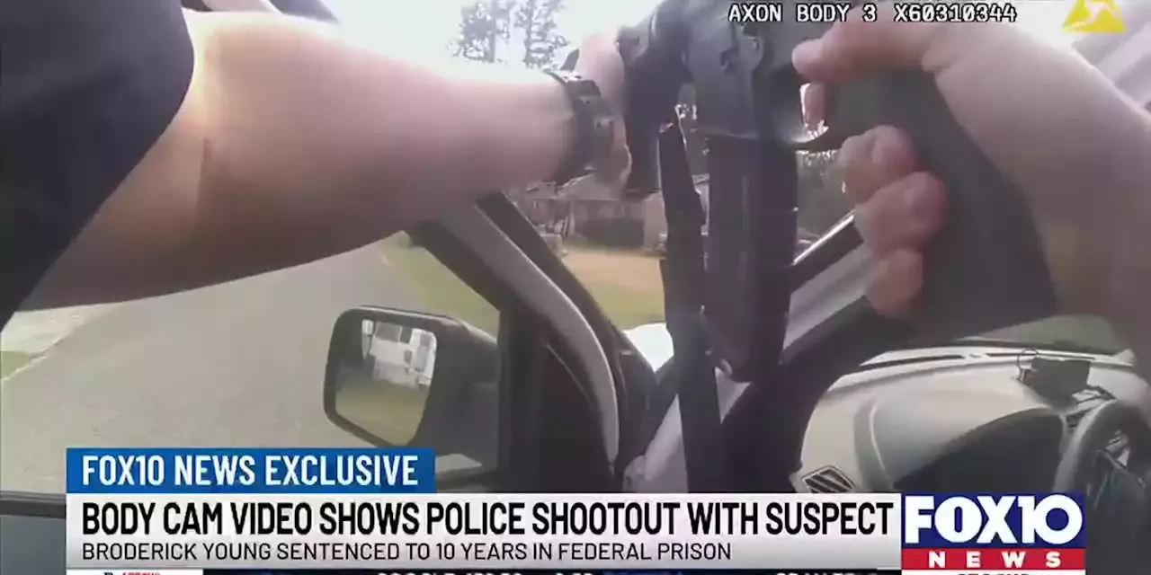 Body Cam Shows Police Shootout With Suspect