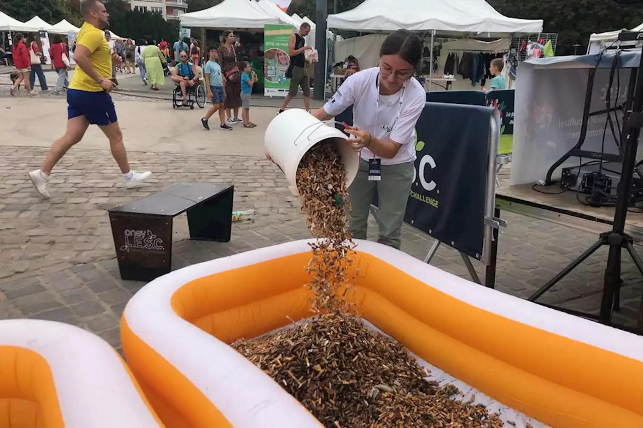 World Cleanup Day 2023 : plus de 900 000 mégots de cigarette ramassés dans les rues de Lille en deux jours