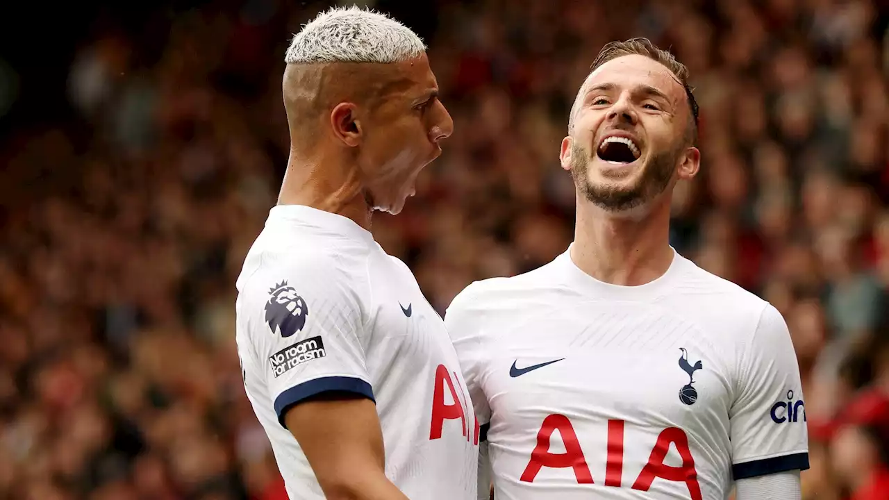 - Richarlison praised by Ange Postecoglou after sparking Tottenham comeback win