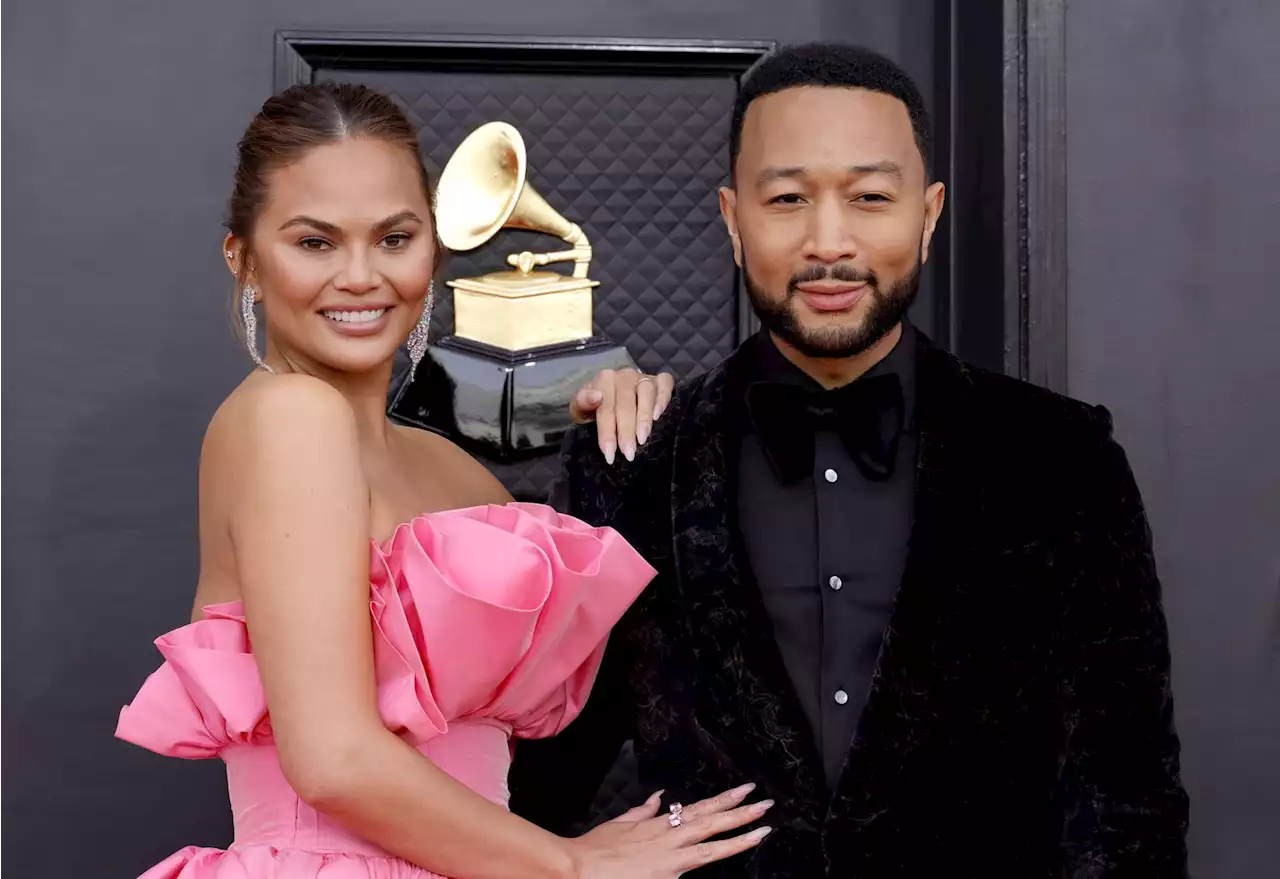 Chrissy Teigen Renewed Her Vows to John Legend in the Most Voluminous Micro Minidress