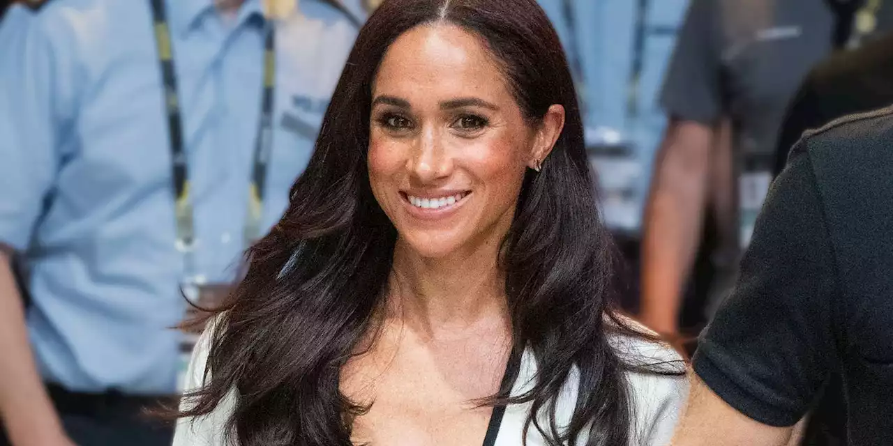 I Found Meghan Markle’s Exact Two-Toned Sweater — but It's Selling Out Fast