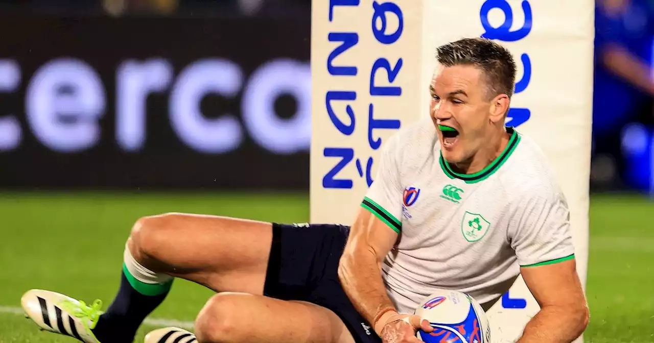 Sexton makes history by becoming Ireland's record points scorer with try v Tonga