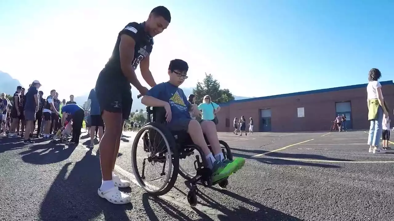 Kids of all abilities participate in Canyons School District fun run