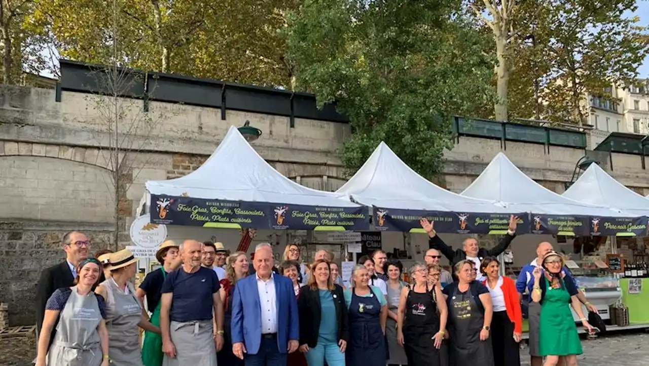 Marchés flottants du Sud-Ouest : le Tarn-et-Garonne régale Paris ce week-end