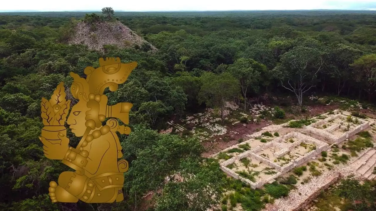 Este es el nuevo palacio maya descubierto en Kabah, Yucatán