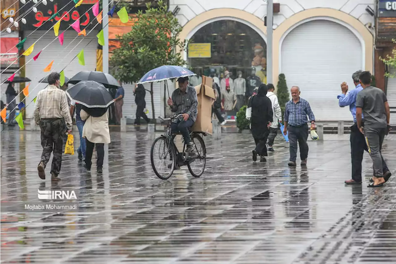 بارش باران و کاهش دما در استان‌های شمال و شمال غرب