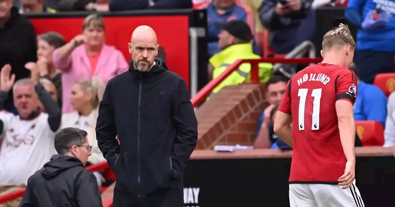 Erik ten Hag addresses Hojlund boos as Eriksen makes blunt Man United claim