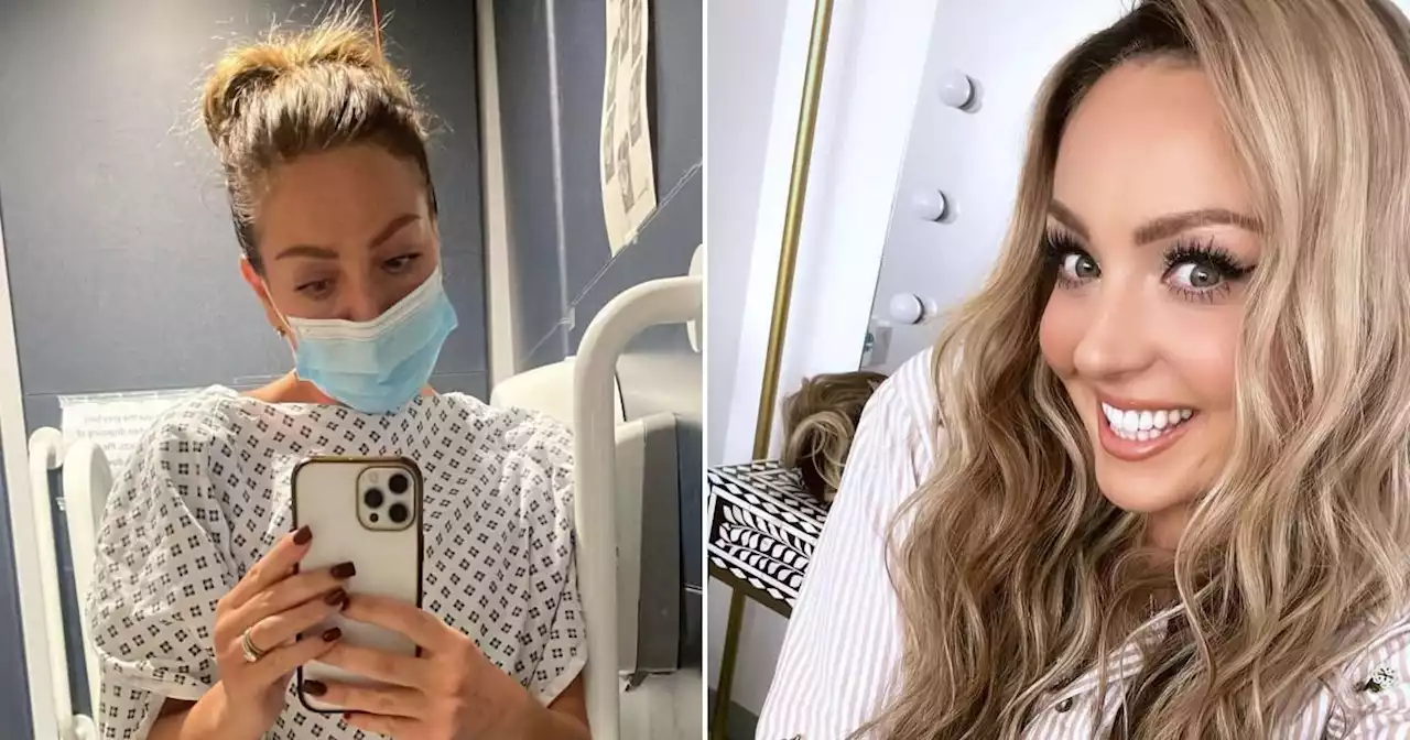 Amy Dowden 'extremely sick' as she marks cancer treatment milestone