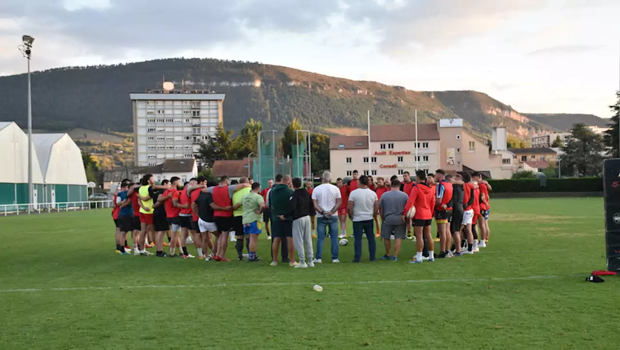 À Villefranche-de-Lauragais, un premier déplacement à valeur de test pour le SOM Rugby Millau