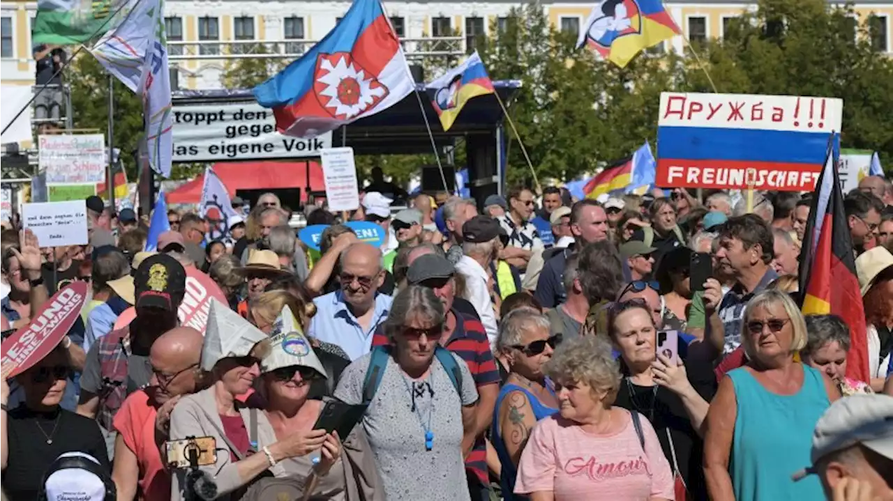 Magdeburg: 2000 Menschen bei Protesten gegen Bundesregierung