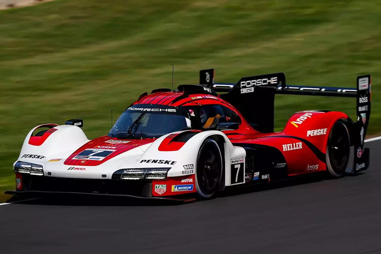 IMSA Indianapolis: Porsche leads Acura in opening practice