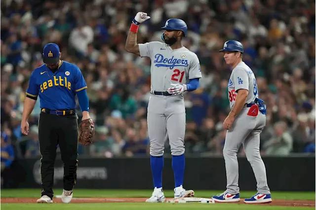 Dodgers clinch 10th NL West Division title in 11 years with 6-2 victory  over Mariners – NBC Los Angeles