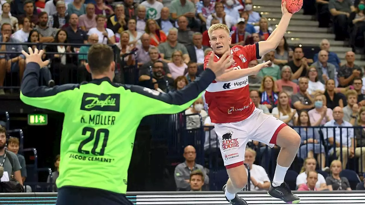 35:34 gegen Leipzig: Erster Sieg für Hamburgs Handballer