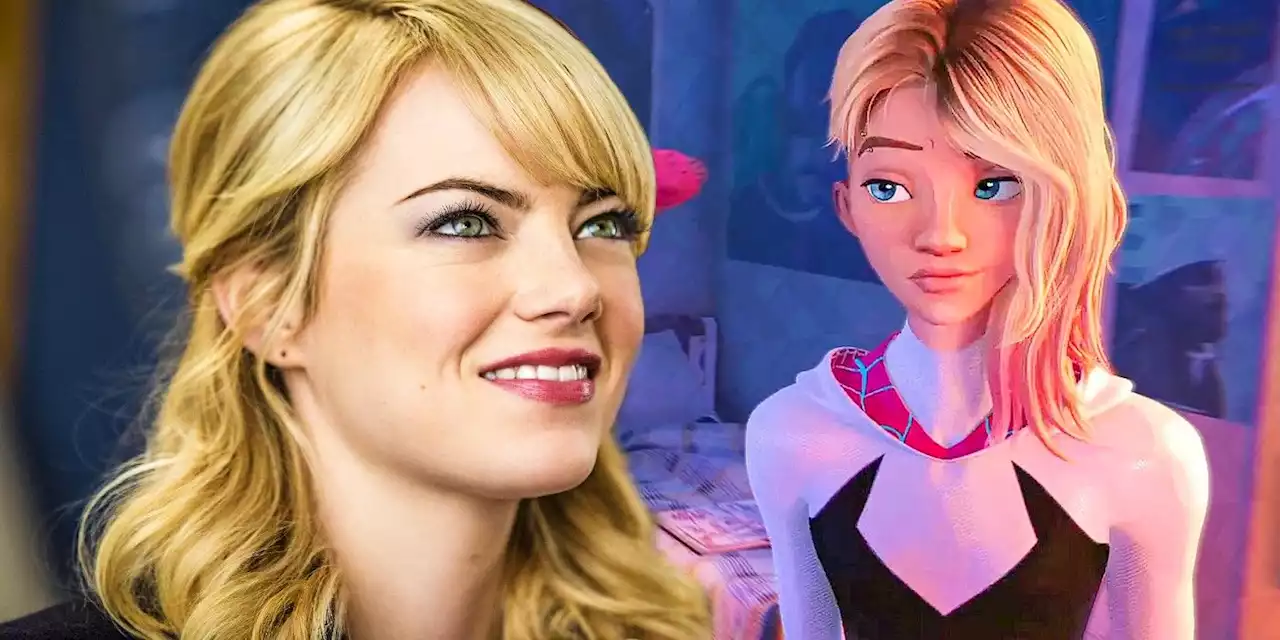 Emma Stone's Gwen Stacy Looks Fantastic In Spider-Man: Across the Spider-Verse Style Art