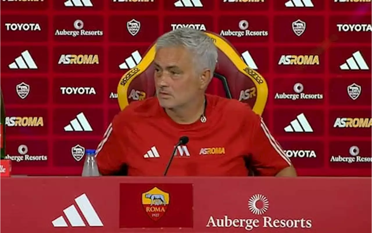 Mourinho pre Empoli, conferenza LIVE alle 14.30