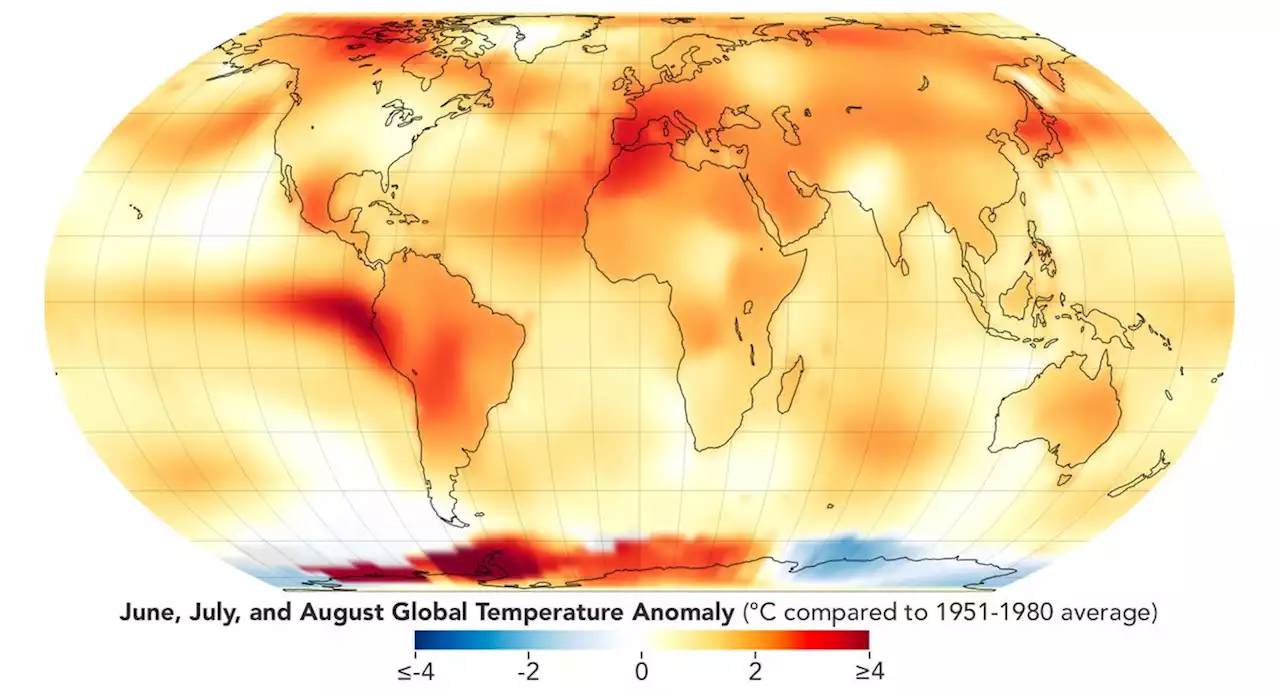 NASA confirms summer 2023 was Earth's hottest on record