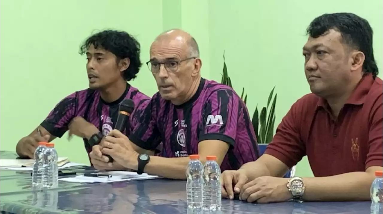 Persita Tangerang Punya Pelatih Baru, Fernando Valente Akui Buta Kekuatan Lawan