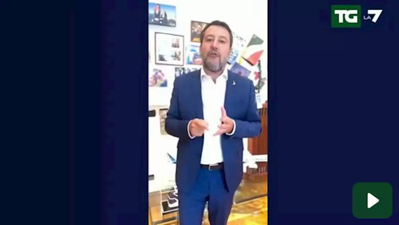 Pontida: l'impressionante invito di Salvini ai francesi, parlando con IA