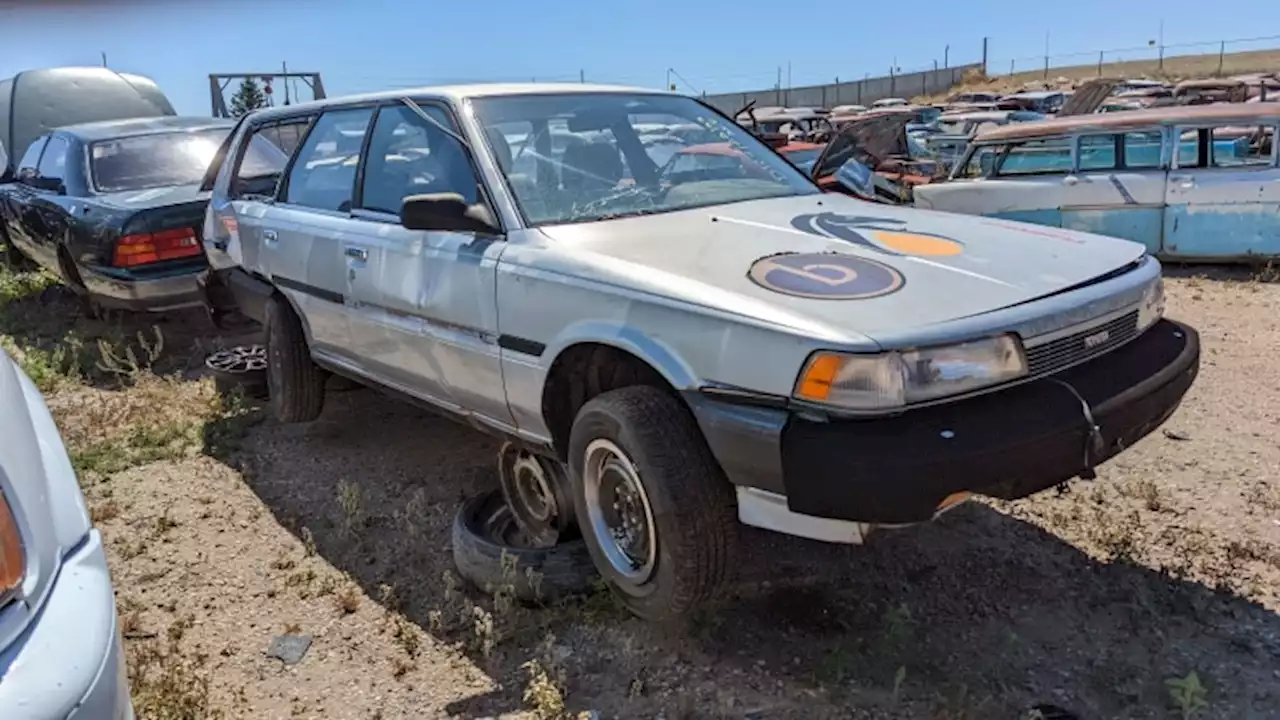 Junked 1987 Toyota Camry Wagon