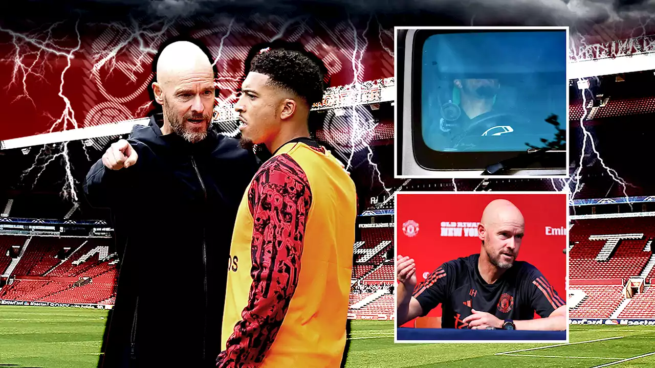 Erik ten Hag warns Jadon Sancho he might NEVER play for Man Utd again