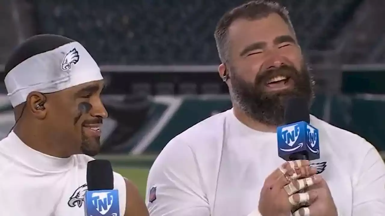 Jason Kelce On Taylor Swift, Travis Kelce Dating Rumors, 'Trav Is Having Fun'