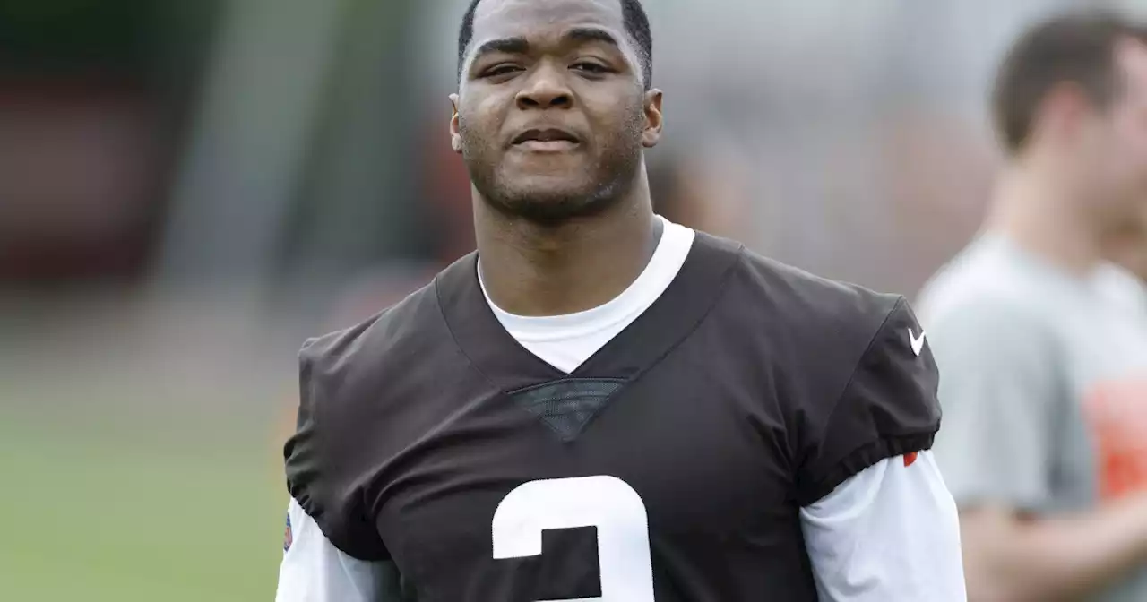 Browns WR Amari Cooper questionable for Monday's game against Steelers with groin injury