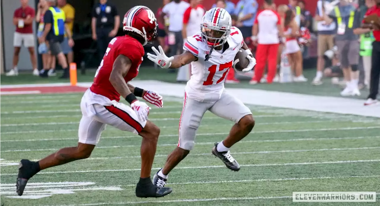 Devin Brown and Carnell Tate Connect for First Career Touchdown Pass, Reception