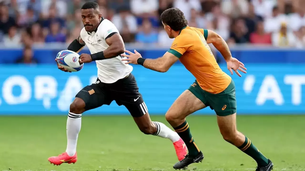 Live: Fiji stuns Wallabies at Rugby World Cup to break 69-year drought