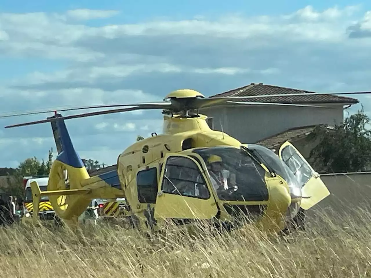 Gironde : blessé à l'arme blanche lors d'un combat médiéval, un homme héliporté en urgence