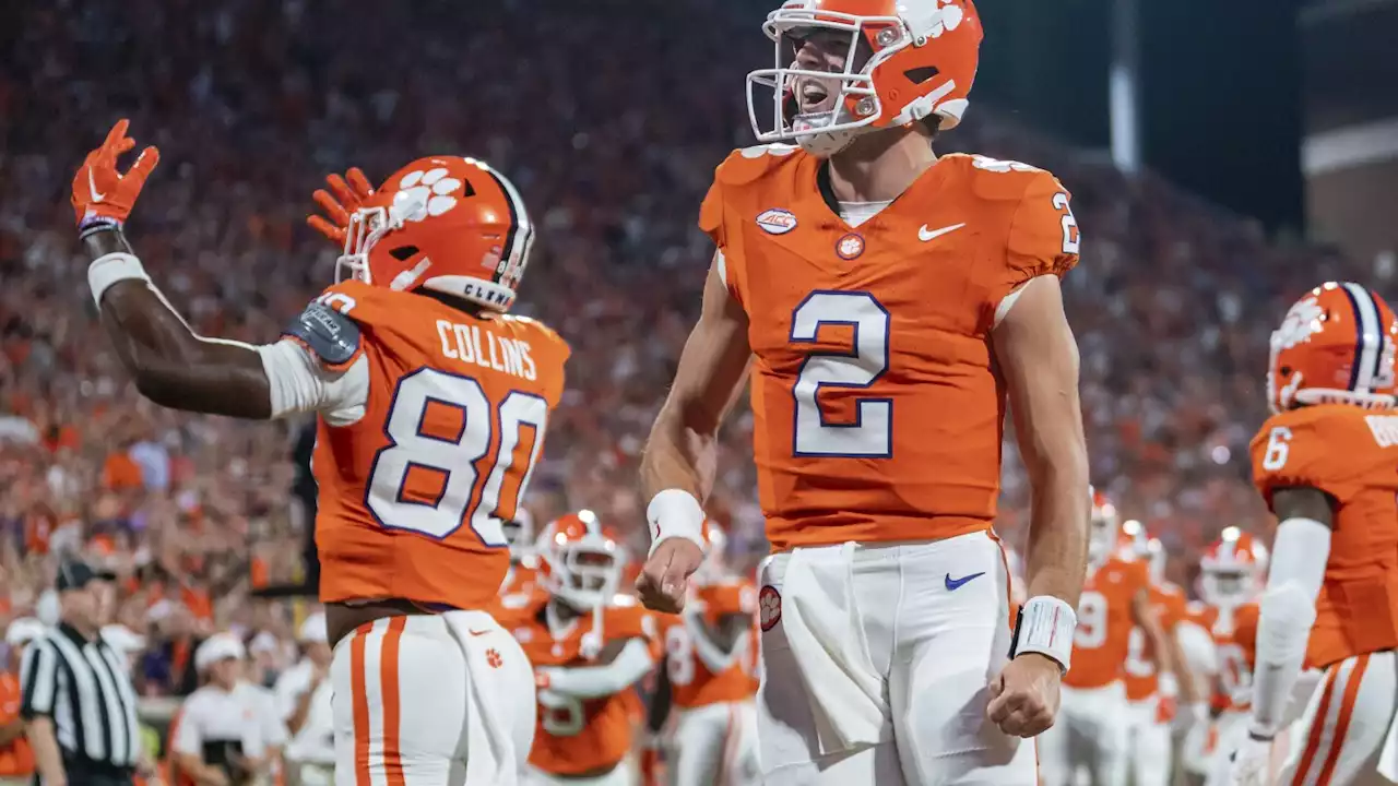 Klubnik accounts for 4 TDs in Clemson's 48-14 victory over Florida Atlantic