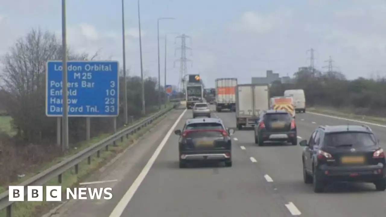 Appeal after man killed in crash on M25 at Bignells Corner