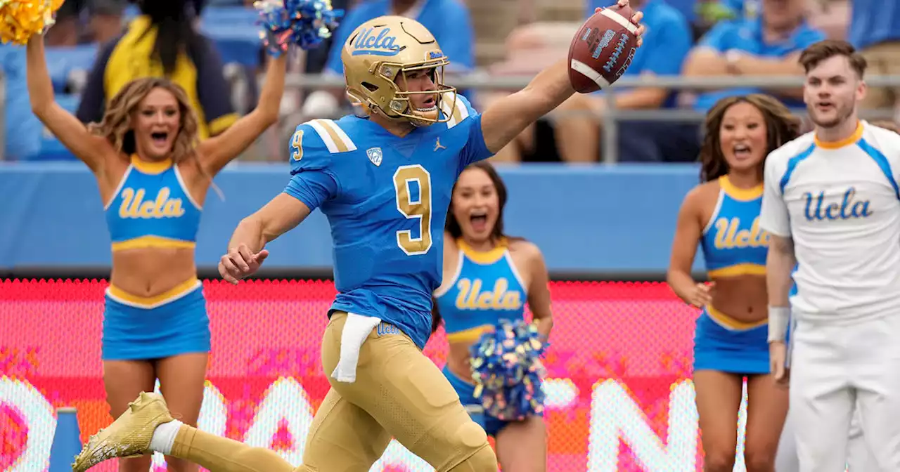 Moore, Schlee propel No. 24 UCLA to 59-7 rout of North Carolina Central