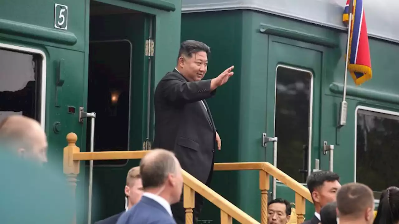 North Korean leader Kim Jong Un gifted bulletproof vest and drones as he leaves Russia