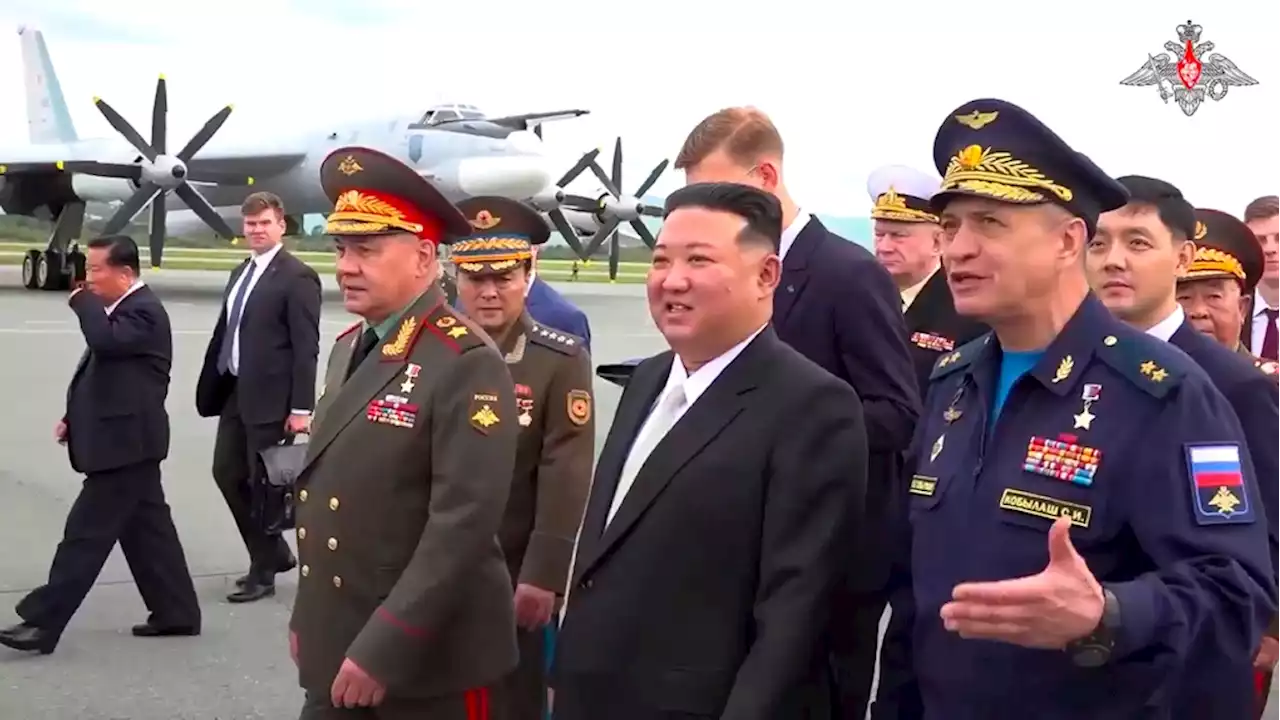 North Korean state media says Kim Jong Un discussed arms cooperation with Russian defence minister