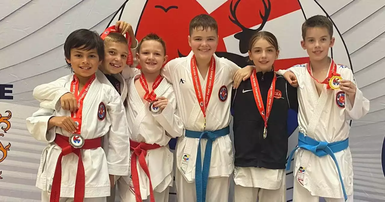 Durham delight for Lanarkshire karate kids after impressive medal haul