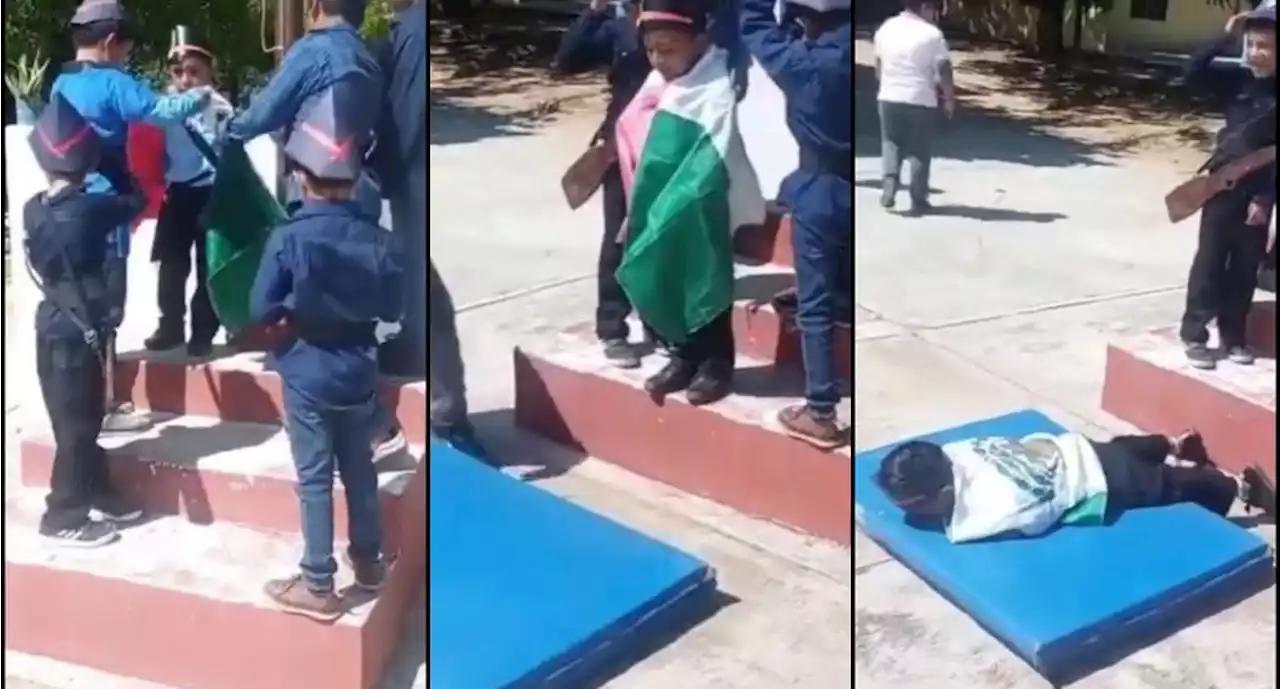 Niños Héroes: Representación en primaria enternece las redes sociales, VIDEO