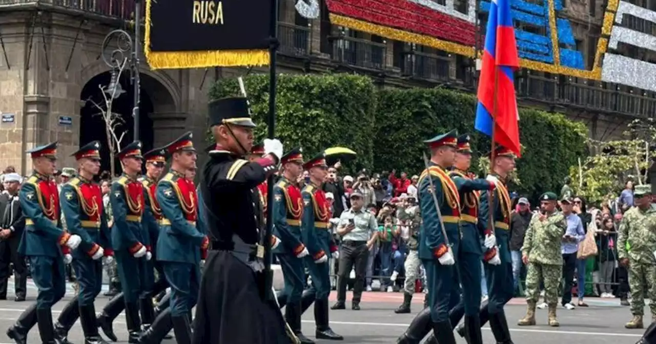 Embajadora de Ucrania cuestiona presencia de Rusia en desfile mexicano