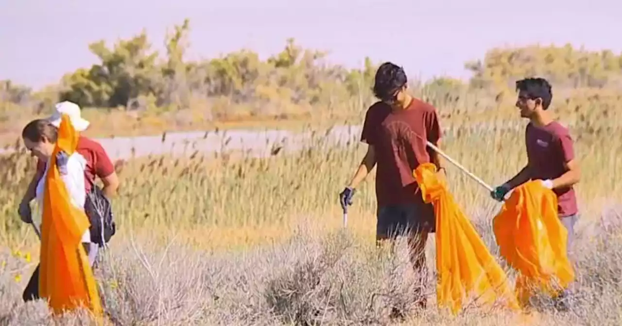 More than 3,000 pounds of trash cleaned up around the Great Salt Lake