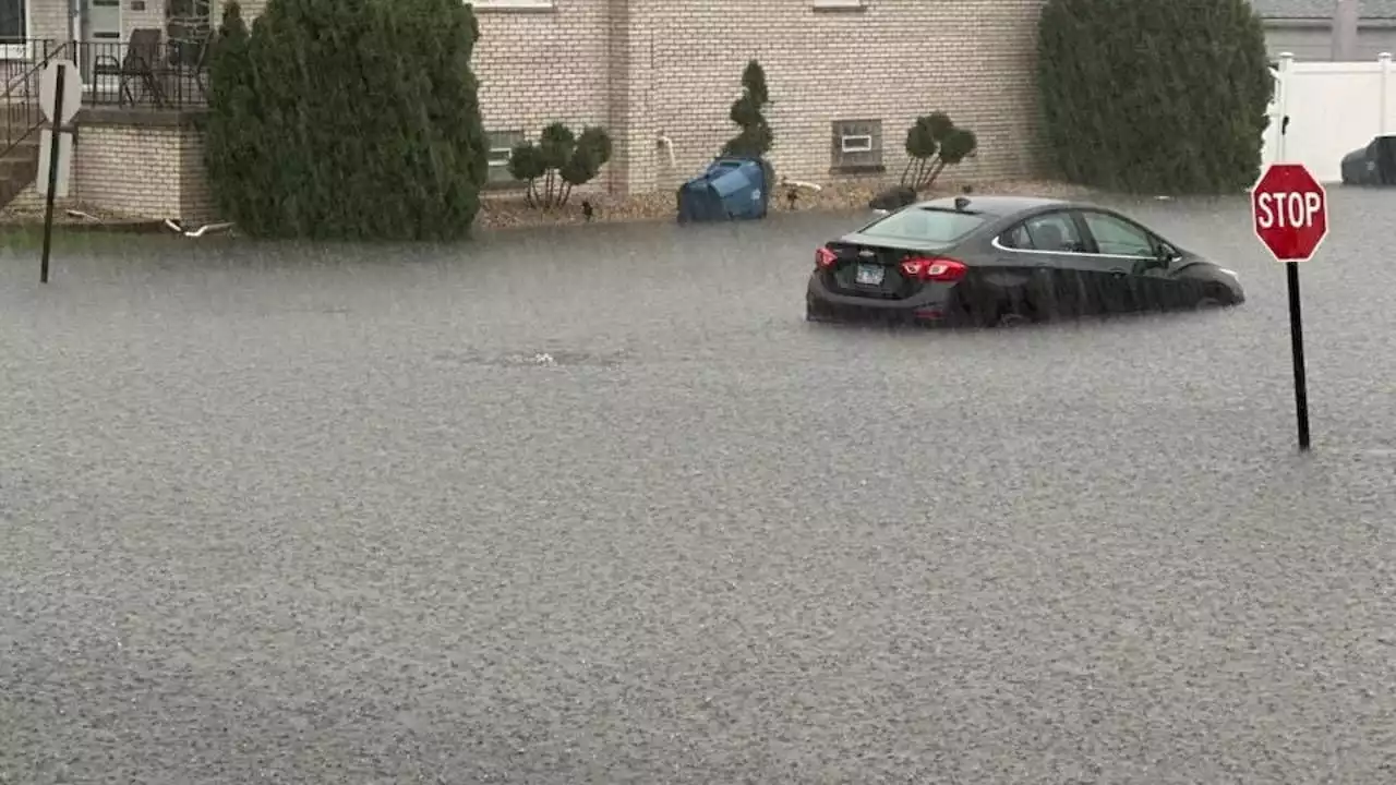 Photos show intense flooding in Cook County