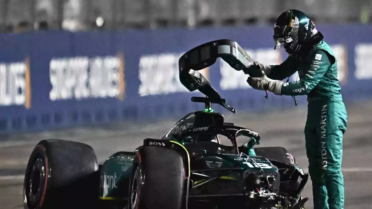 Mad Max cops ‘shocking’ quali flop as massive crash rocks Singapore