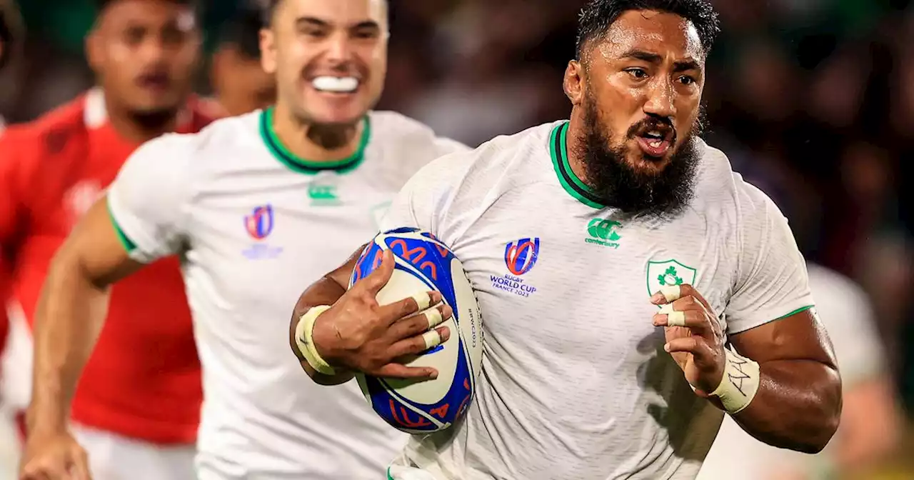 Ireland 59 Tonga 16: How the Irish players rated in their Rugby World Cup Pool B win