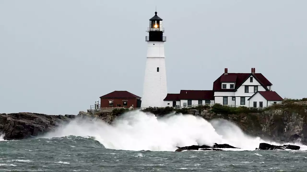 Atlantic storm Lee makes landfall in Nova Scotia, Canada with winds of 70 miles per hour