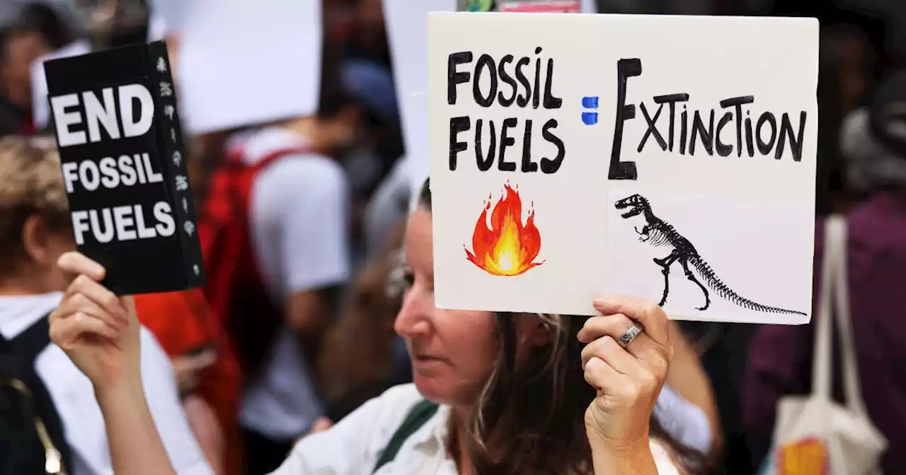 Thousands expected to march in New York to demand that Biden 'end fossil fuels'