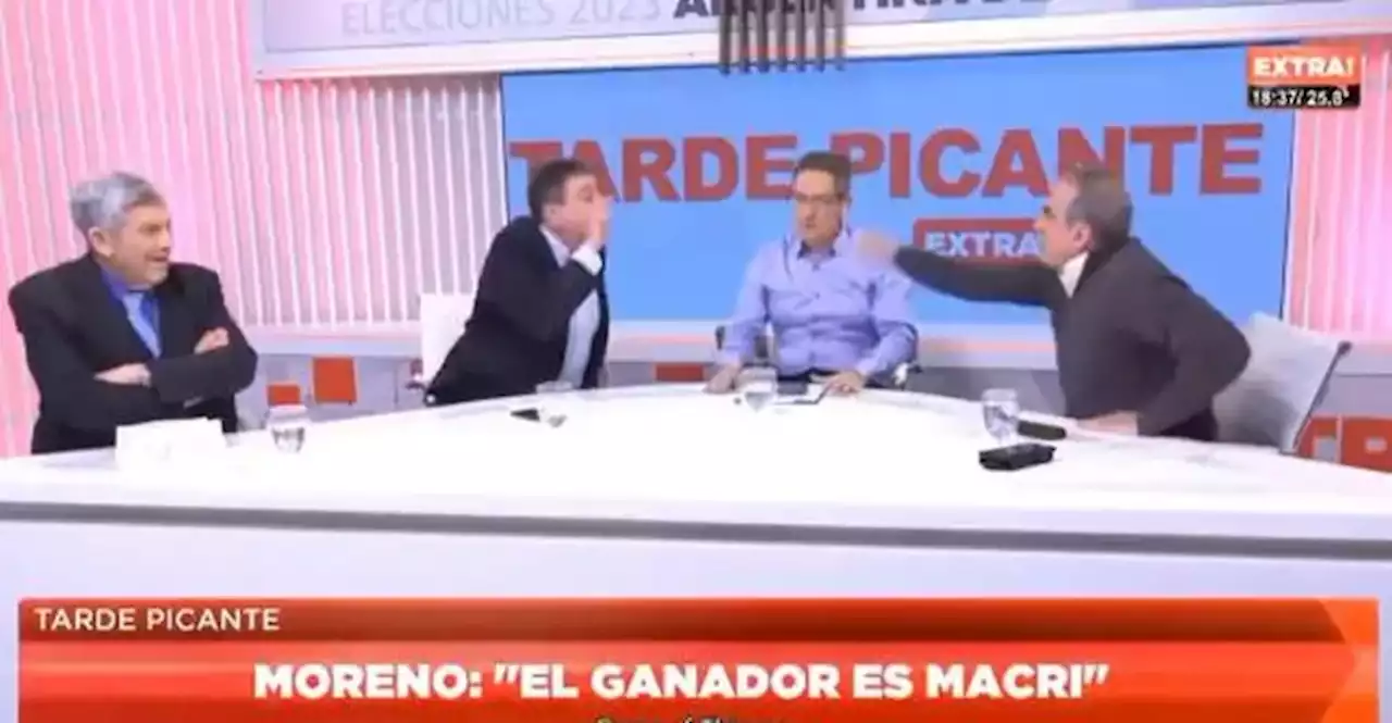 | Guillermo Moreno y Gabriel Mariotto casi se agarran a las trompadas en la televisión