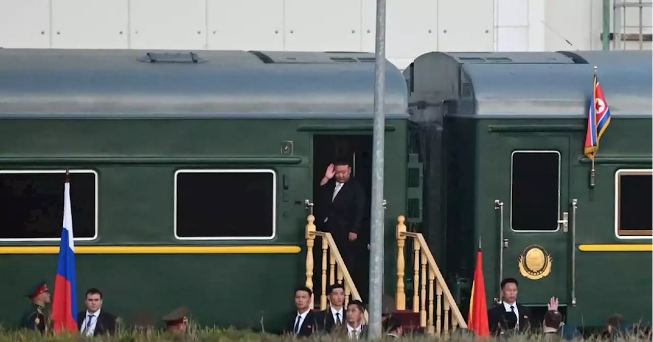 Kim Jong Un quitte la Russie à bord de son train blindé